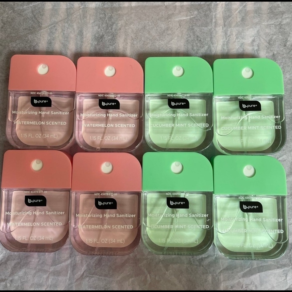 8x B- Pure Hand Sanitizer Set